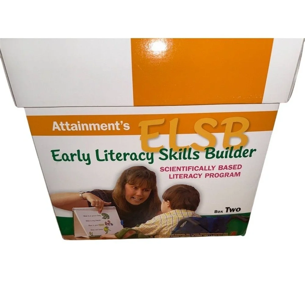 Attainment‎ Early Literacy Skills Builder ELSB Kit Box Two Elementary School